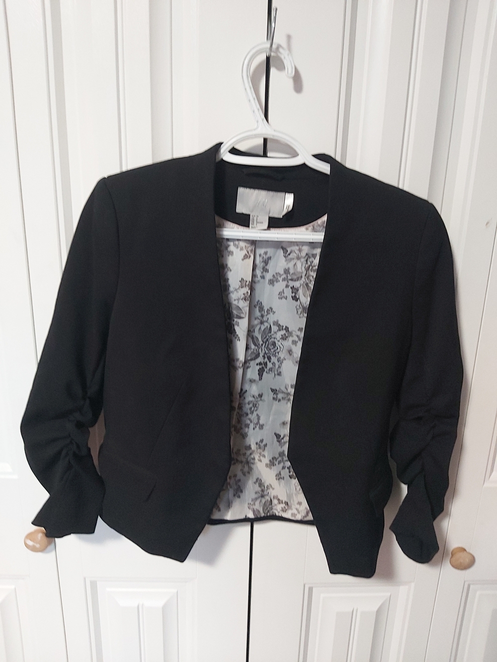 Open-Front Blazer Jacket
